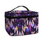 Boho Dream Catcher Pattern Print Travel Makeup Bag