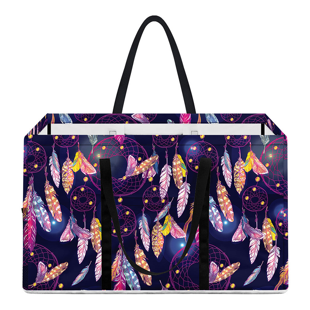 Boho Dream Catcher Pattern Print Utility Tote Bag