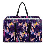 Boho Dream Catcher Pattern Print Utility Tote Bag