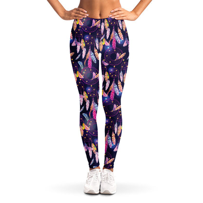 Boho Dream Catcher Pattern Print Women's Leggings