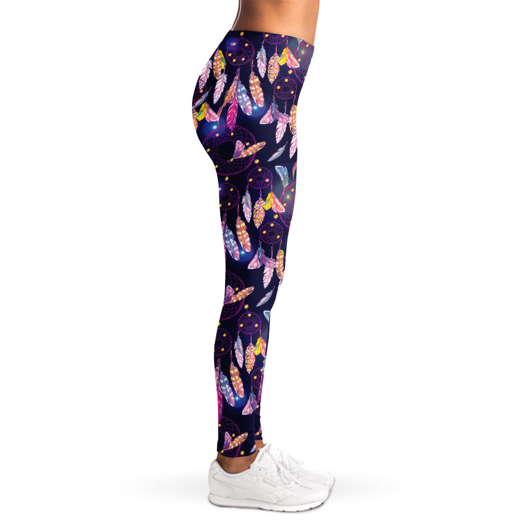 Boho Dream Catcher Pattern Print Women's Leggings