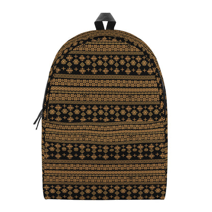 Boho Ethnic Pattern Print Backpack