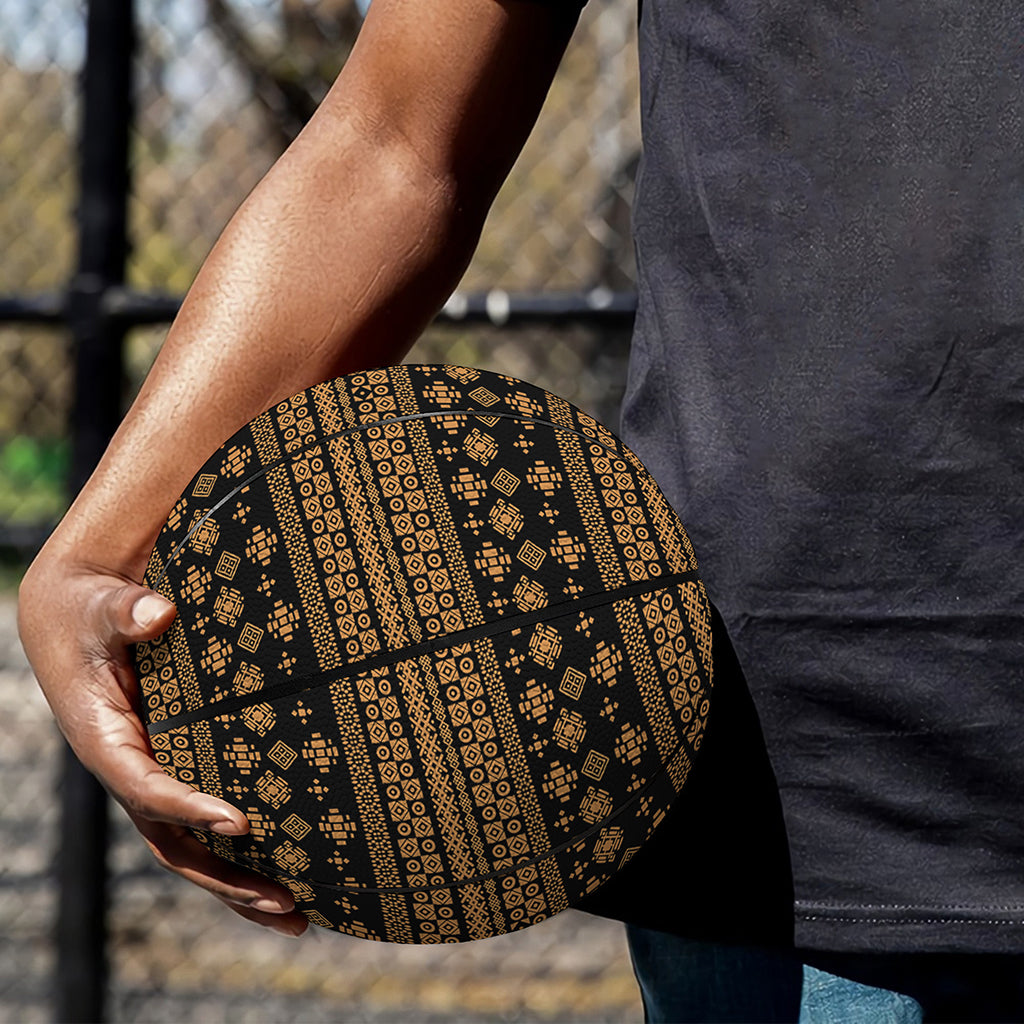 Boho Ethnic Pattern Print Basketball