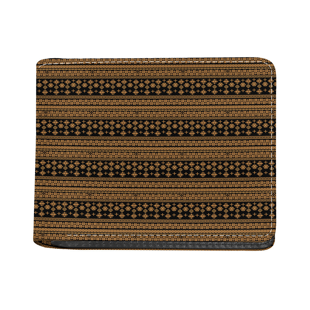 Boho Ethnic Pattern Print Bifold Wallet