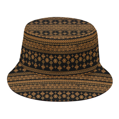 Boho Ethnic Pattern Print Bucket Hat