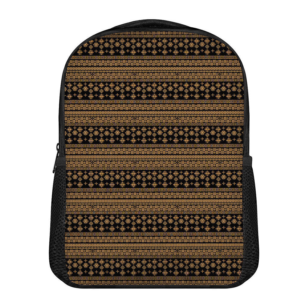 Boho Ethnic Pattern Print Casual Backpack