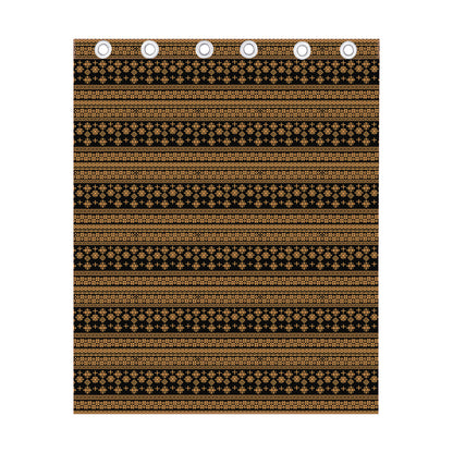 Boho Ethnic Pattern Print Curtain