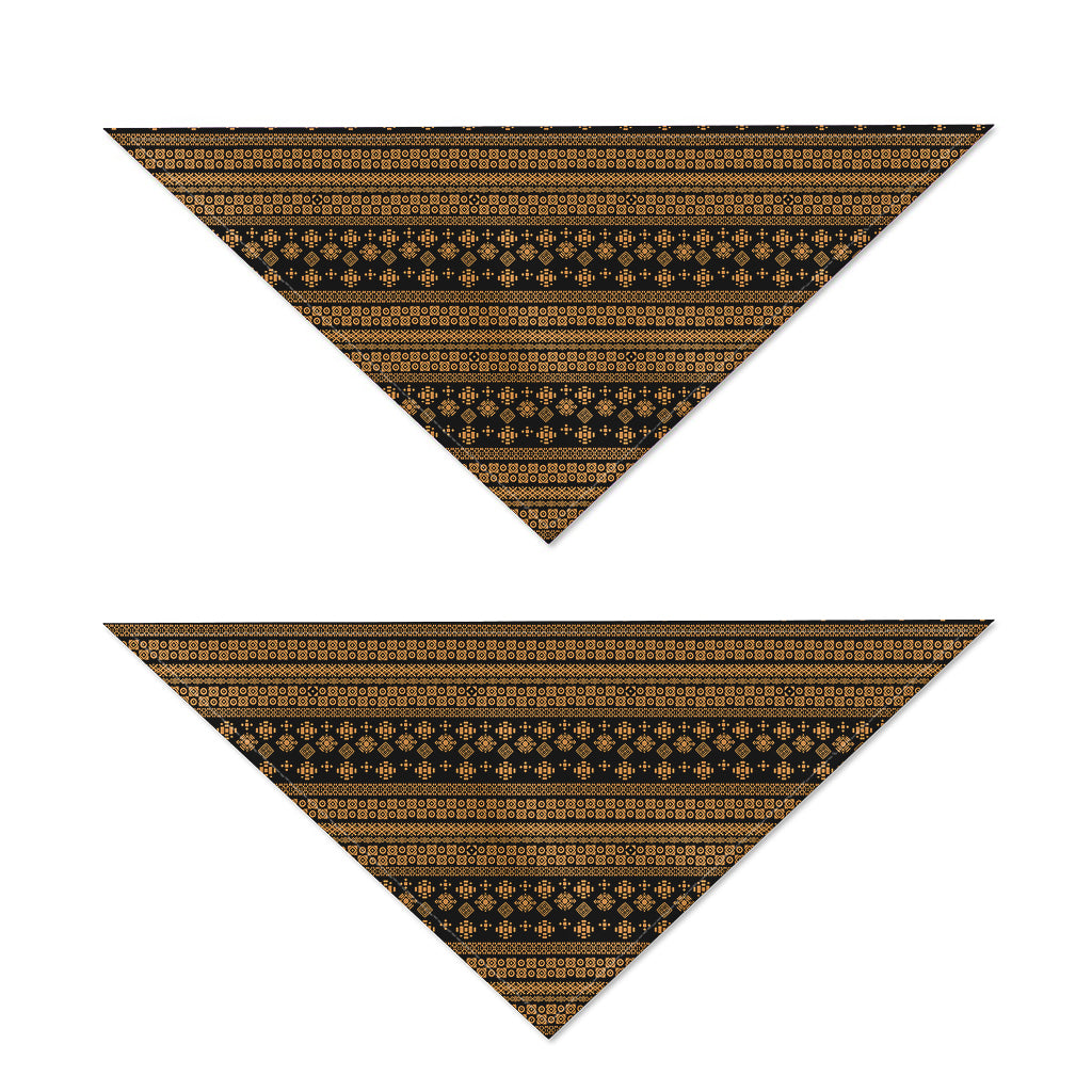 Boho Ethnic Pattern Print Dog Bandana