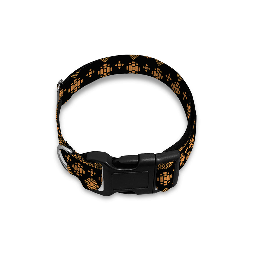 Boho Ethnic Pattern Print Dog Collar