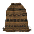 Boho Ethnic Pattern Print Drawstring Bag