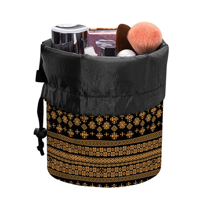 Boho Ethnic Pattern Print Drawstring Makeup Bag