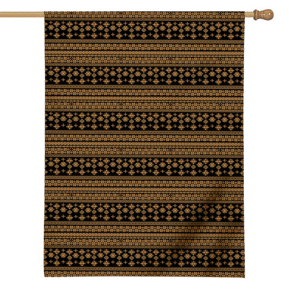 Boho Ethnic Pattern Print House Flag