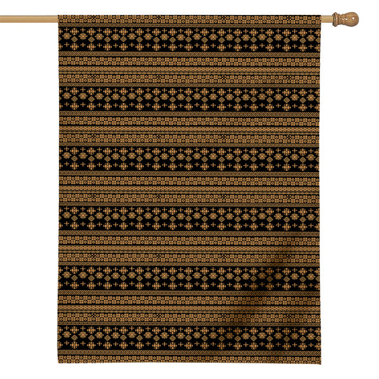 Boho Ethnic Pattern Print House Flag