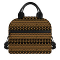 Boho Ethnic Pattern Print Insulated Lunch Bag