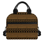 Boho Ethnic Pattern Print Insulated Lunch Bag