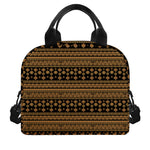 Boho Ethnic Pattern Print Insulated Lunch Bag