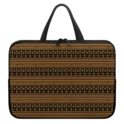 Boho Ethnic Pattern Print Laptop Sleeve With Handle