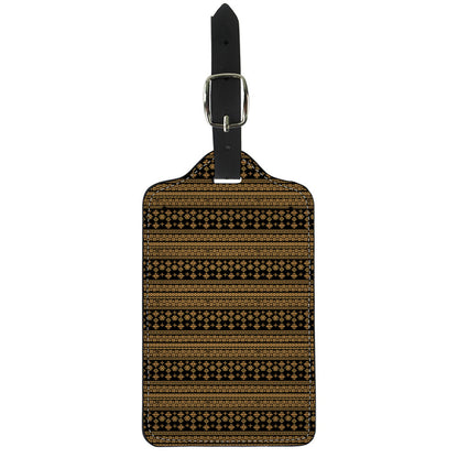 Boho Ethnic Pattern Print Luggage Tag