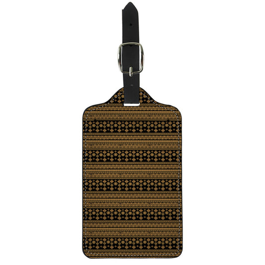 Boho Ethnic Pattern Print Luggage Tag