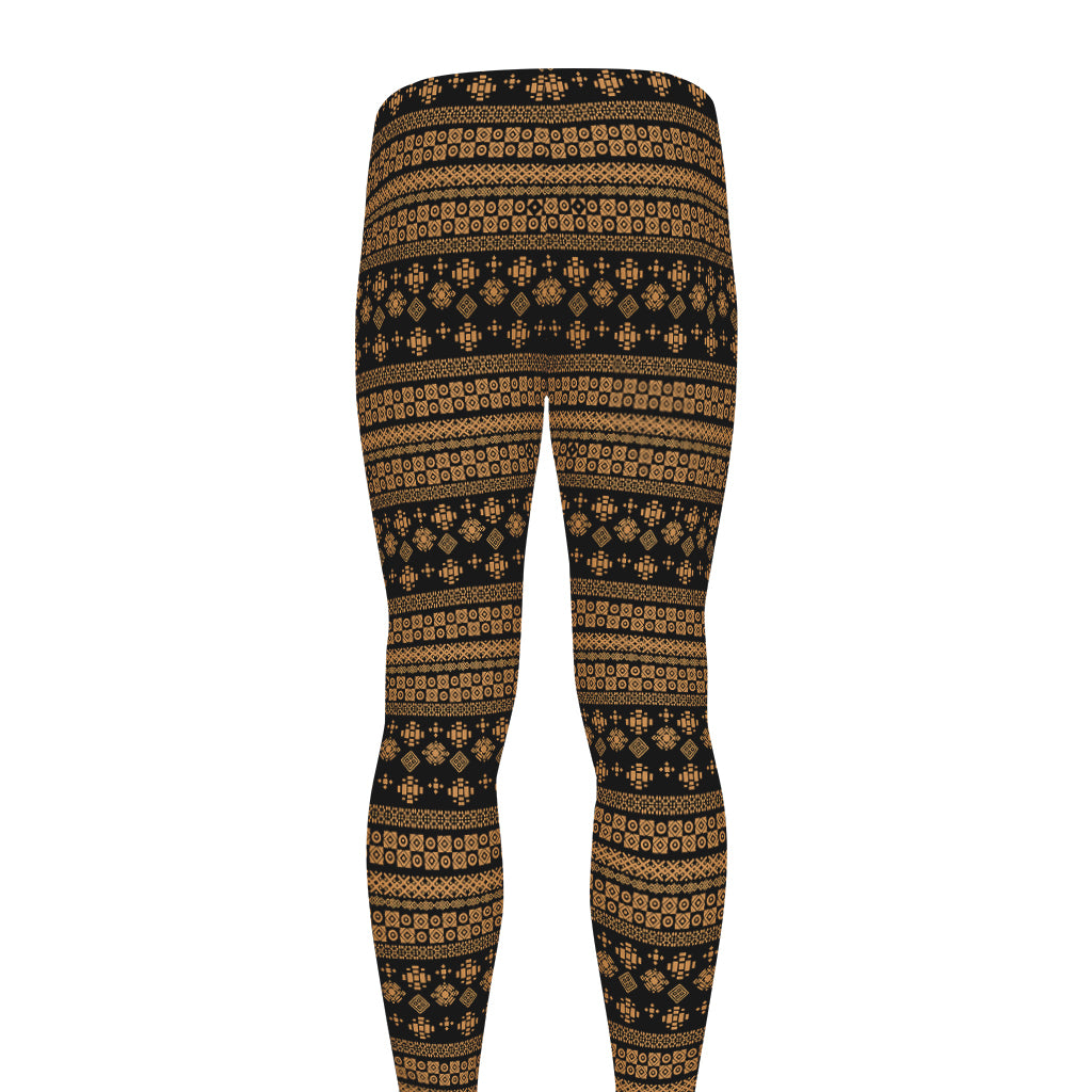 Boho Ethnic Pattern Print Men's leggings