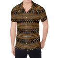 Boho Ethnic Pattern Print Men's Shirt