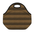 Boho Ethnic Pattern Print Neoprene Lunch Bag