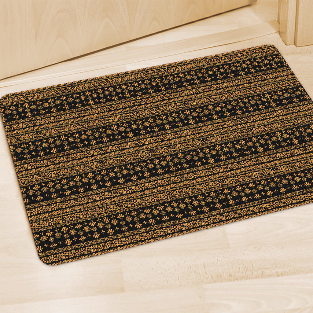 Boho Ethnic Pattern Print Polyester Doormat