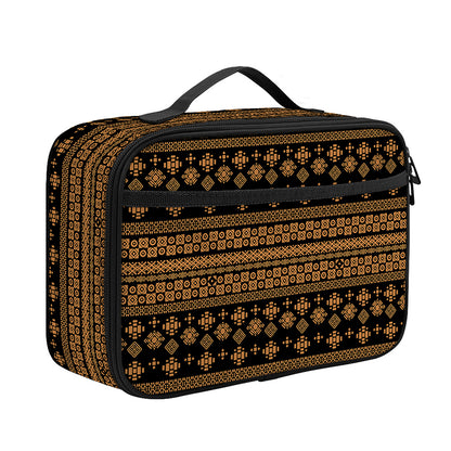 Boho Ethnic Pattern Print Portable Lunch Bag