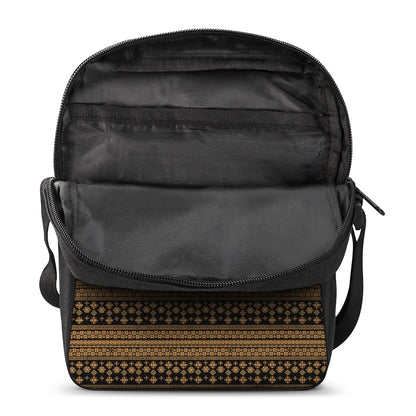 Boho Ethnic Pattern Print Rectangular Crossbody Bag