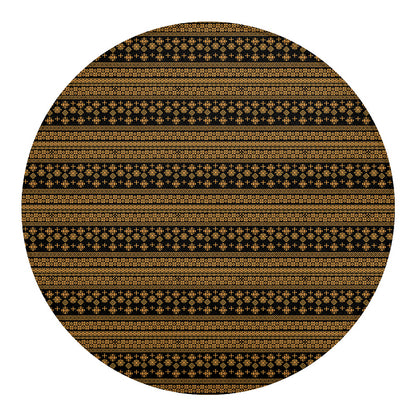 Boho Ethnic Pattern Print Round Blanket