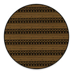Boho Ethnic Pattern Print Round Floor Mat