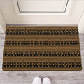 Boho Ethnic Pattern Print Rubber Doormat