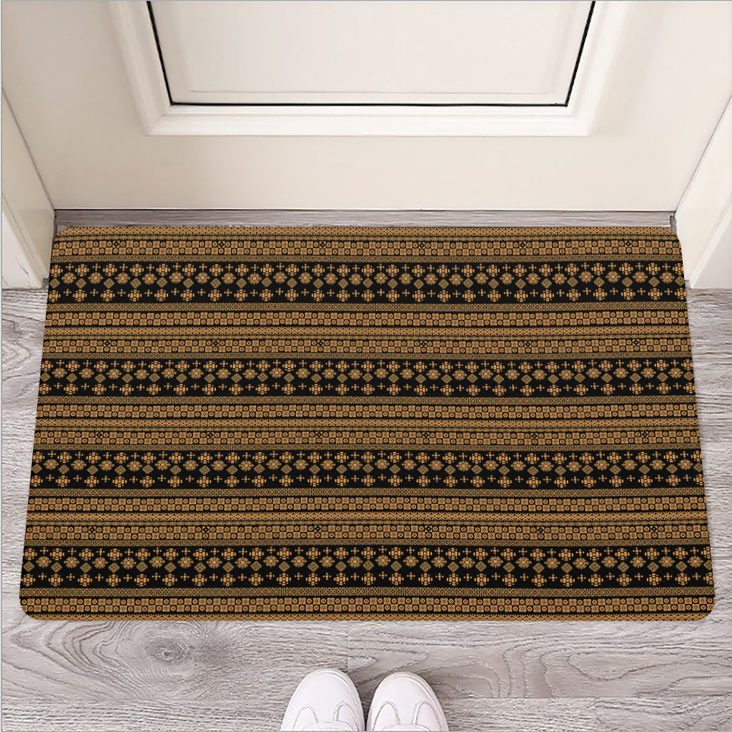 Boho Ethnic Pattern Print Rubber Doormat