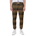 Boho Ethnic Pattern Print Joggers