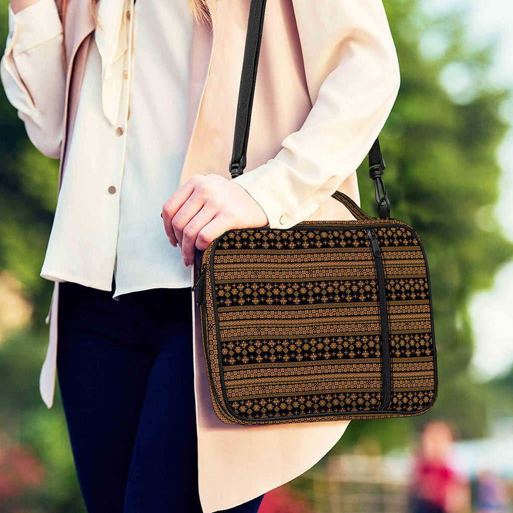Boho Ethnic Pattern Print Shoulder Strap Bible Bag