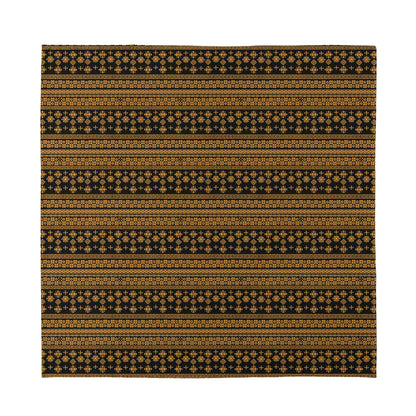 Boho Ethnic Pattern Print Silk Bandana