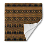 Boho Ethnic Pattern Print Silk Bandana