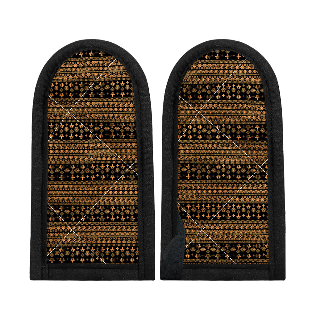 Boho Ethnic Pattern Print Skillet Handle Cover