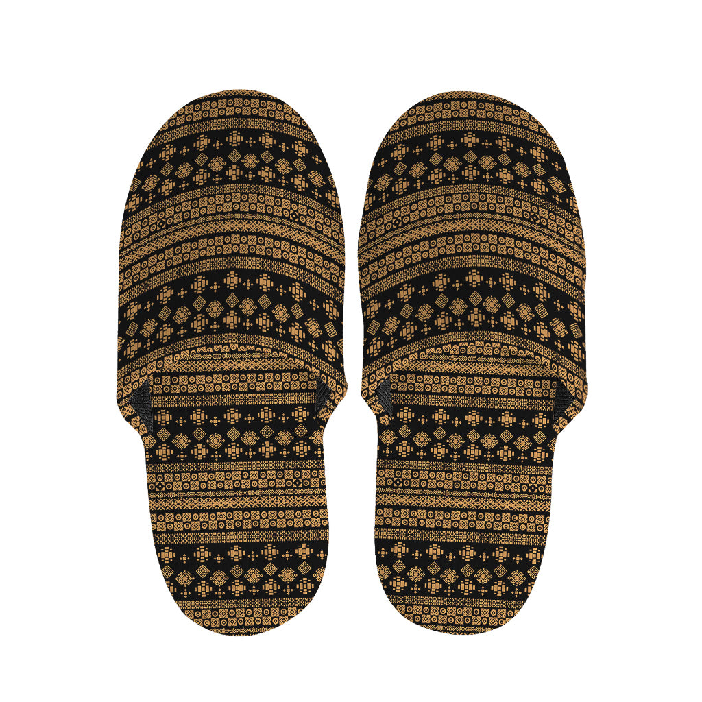 Boho Ethnic Pattern Print Slippers