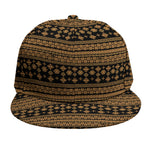 Boho Ethnic Pattern Print Snapback Cap