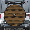 Boho Ethnic Pattern Print Tire Cover With Camera Hole