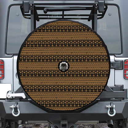 Boho Ethnic Pattern Print Tire Cover With Camera Hole