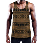 Boho Ethnic Pattern Print Training Tank Top