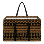 Boho Ethnic Pattern Print Utility Tote Bag