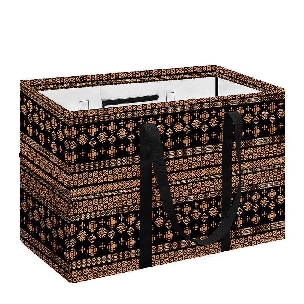 Boho Ethnic Pattern Print Utility Tote Bag