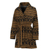 Boho Ethnic Pattern Print Women's Bathrobe