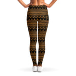 Boho Ethnic Pattern Print Women's Leggings