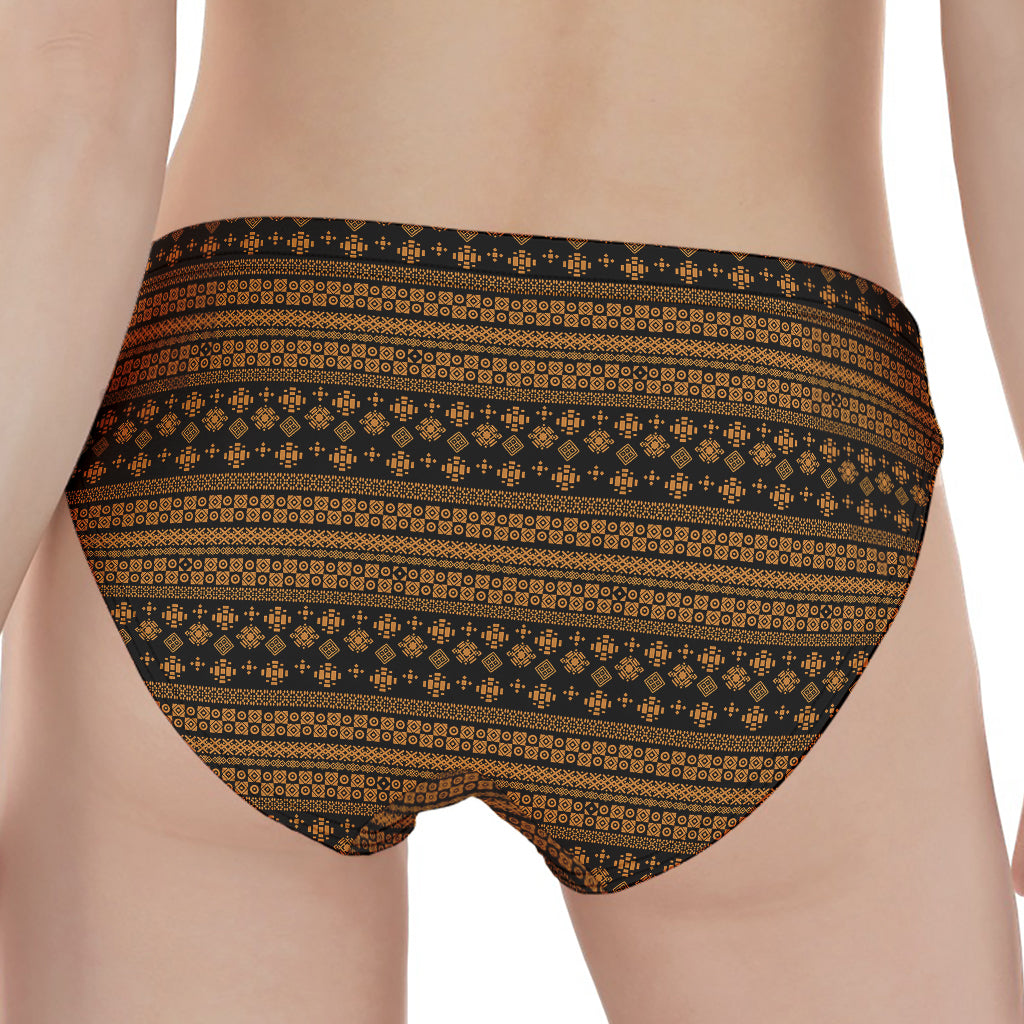 Boho Ethnic Pattern Print Women's Panties