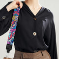 Boho Feather Pattern Print Bag Strap