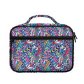 Boho Feather Pattern Print Briefcase Bible Bag